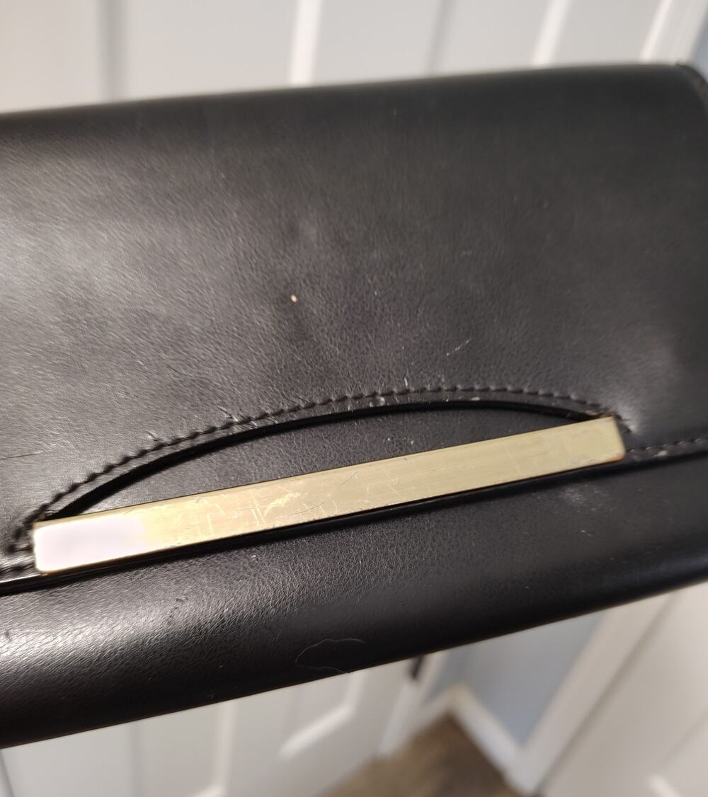 Target Merona Black Faux Leather Wallet